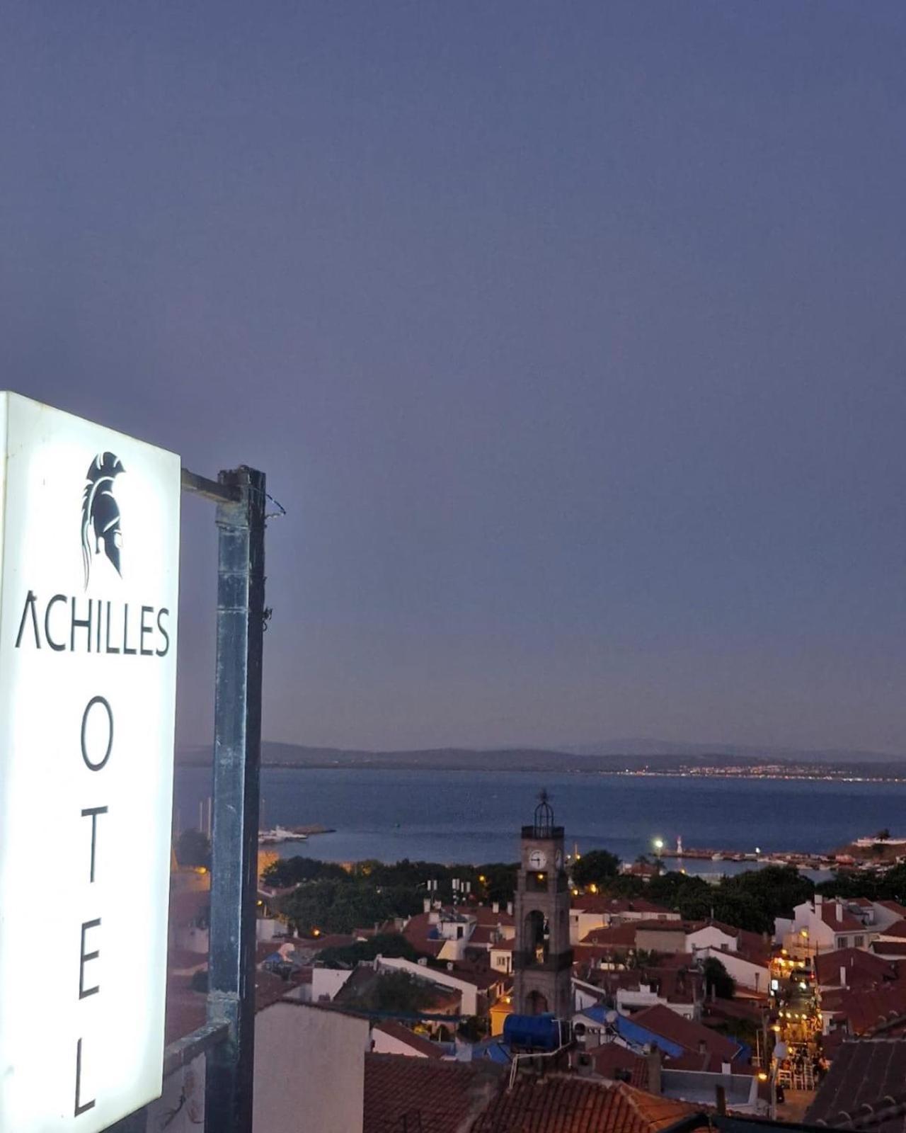 Achilles Bozcaada Hotel Bagian luar foto