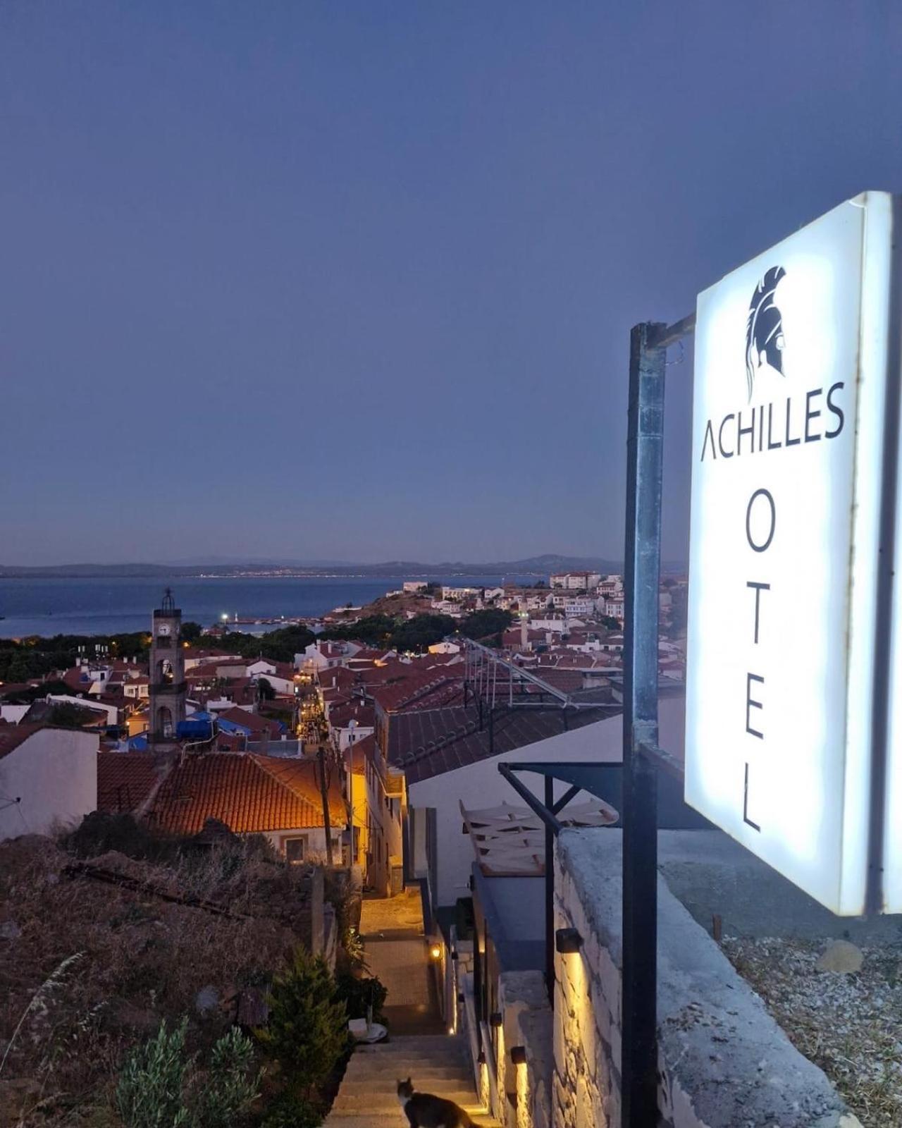 Achilles Bozcaada Hotel Bagian luar foto